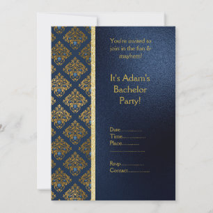 INVITATION DE LA MARINE ET DU PARTI GOLD BACHELOR 