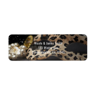 Invitation de la Mascarade Leopard Masquerade Masq