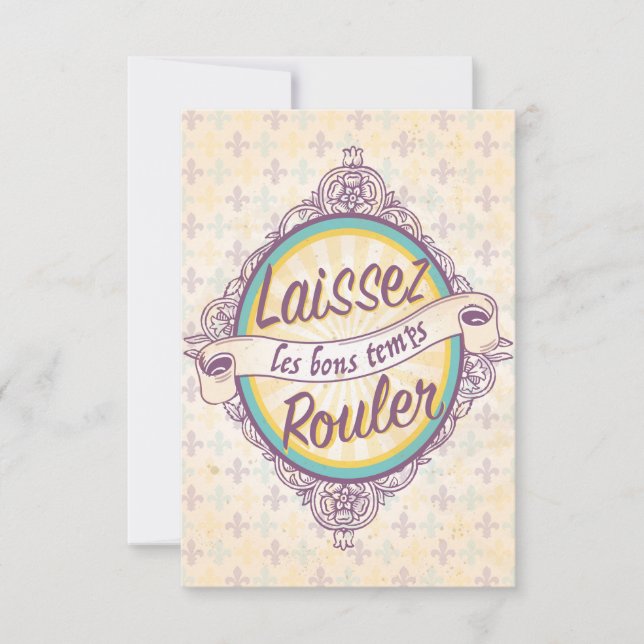 Invitation de la Nouvelle-Orléans Bachelorette Par (Devant)