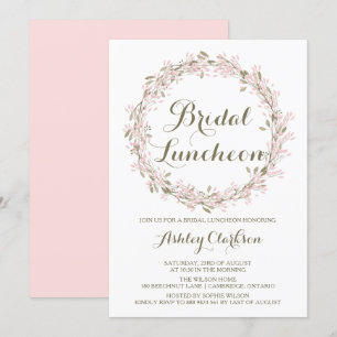 Invitation de la nuptiale de la couronne d'hiver B