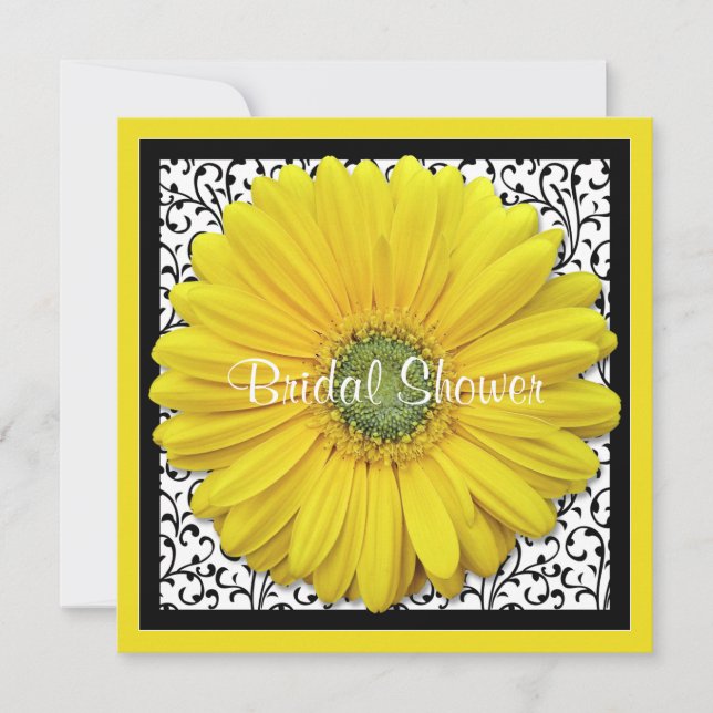 Invitation de la nuptiale de la marée noire jaune (Devant)