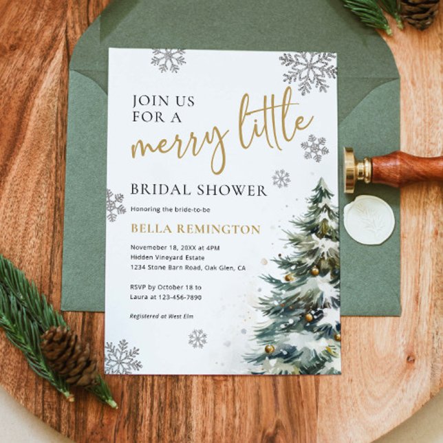 Invitation de la nuptiale d'hiver, nuptiale de Noë (Créateur téléchargé)
