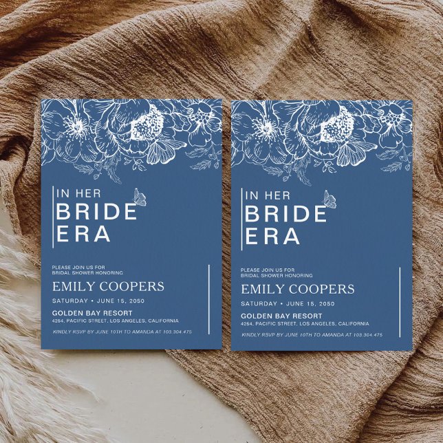 Invitation de la nuptiale florale Chinoiserie (Créateur téléchargé)