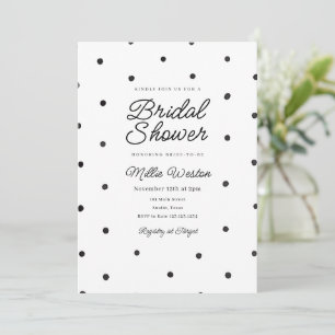 Invitation de la nuptiale Polka Dot