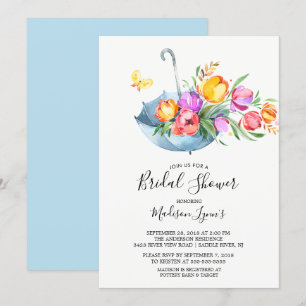 Invitation de la nuptiale Tulips du printemps
