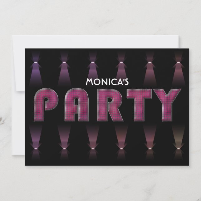Invitation de la partie (Devant)