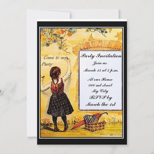 Invitation de la Partie 2 (Devant)