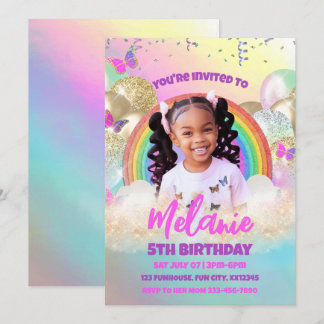 Invitation de la partie Anniversaire de enfant arc