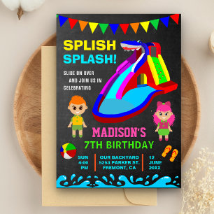 Invitation de la partie Anniversaire de enfant de 