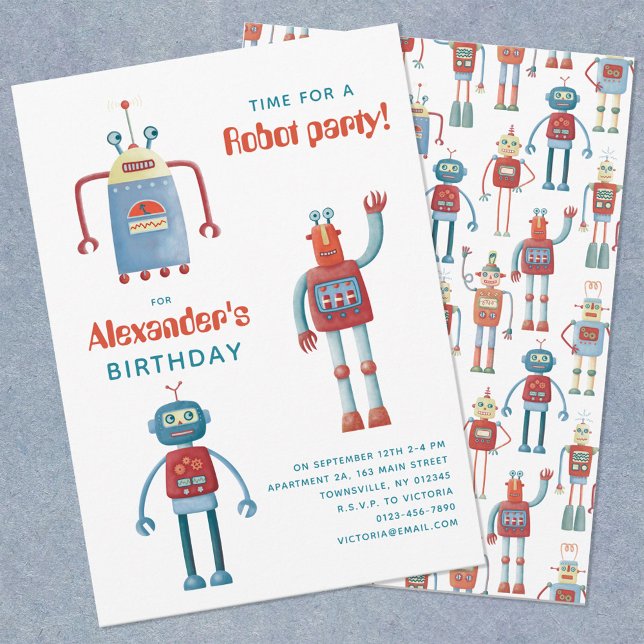 Invitation de la partie Anniversaire de enfant de  (Créateur téléchargé)