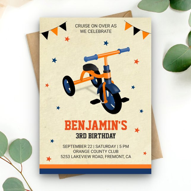 Invitation de la partie Anniversaire de enfant du  (Créateur téléchargé)