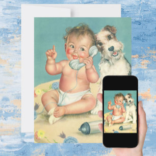 Invitation de la partie de Baby shower de marionne