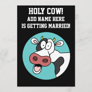 Invitation de la partie de bachelor de Saint-Vache