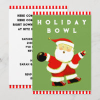 Invitation de la partie de bowling