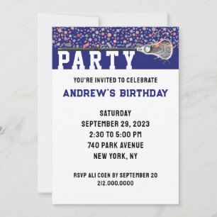 Invitation de la partie de crosse