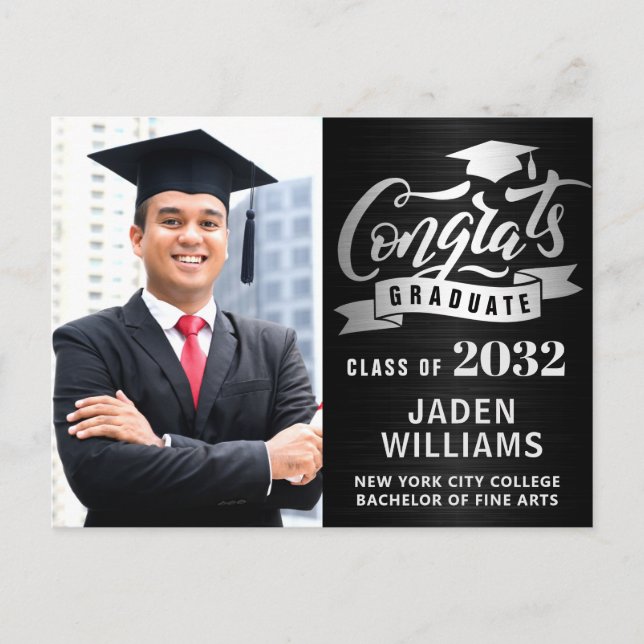 Invitation de la partie de graduation de 2024 mode (Devant)
