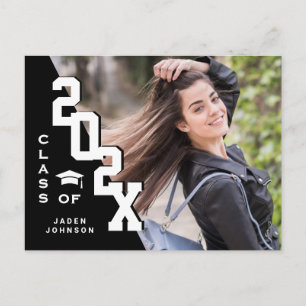 Invitation de la partie de graduation de la photo 