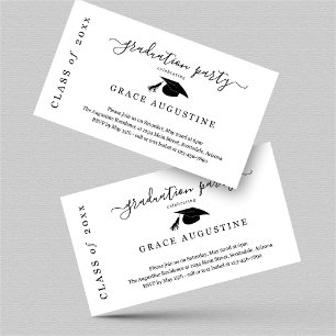 Invitation de la Partie de graduation Insérer