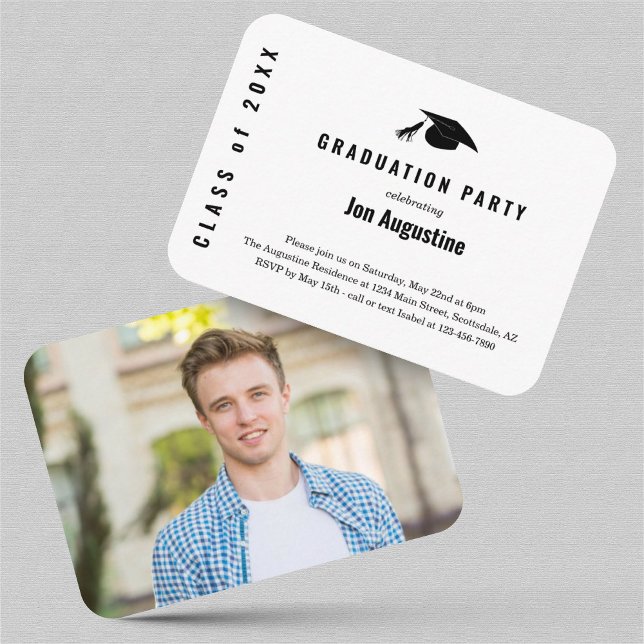 Invitation de la Partie de graduation Insérer (Créateur téléchargé)