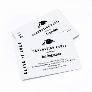 Invitation de la Partie de graduation Insérer