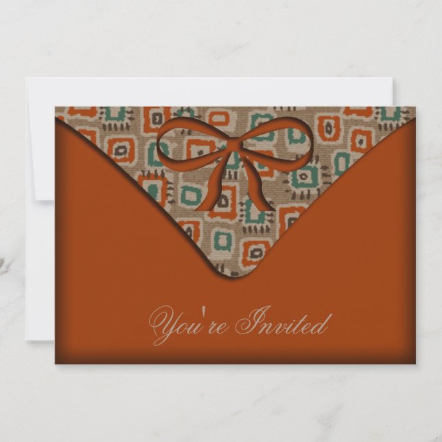 Invitation de la partie de nouvelle année (Devant)