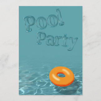 Invitation de la partie de pool