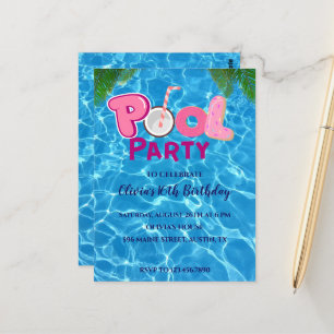 Invitation de la partie de pool