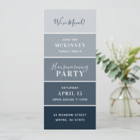 Invitation de la partie de réchauffement domestiqu