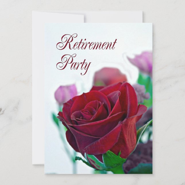Invitation de la partie de retraite (Devant)