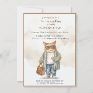 Invitation de la partie de retraite