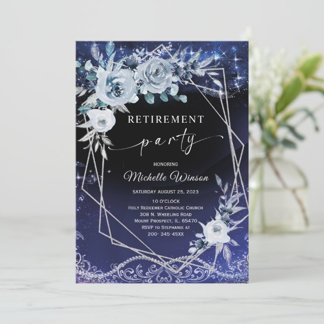 Invitation de la partie de retraite (Debout devant)