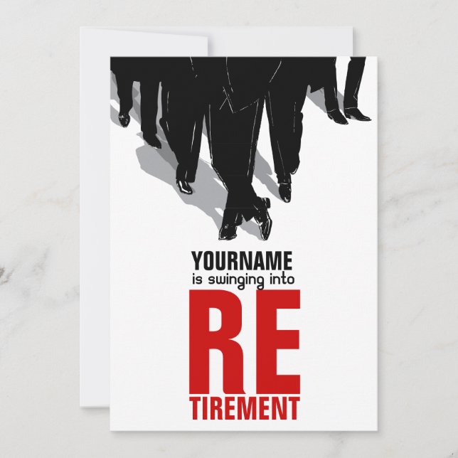 Invitation de la partie de retraite Sonneurs de ra (Devant)