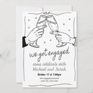 Invitation de la partie d'engagement