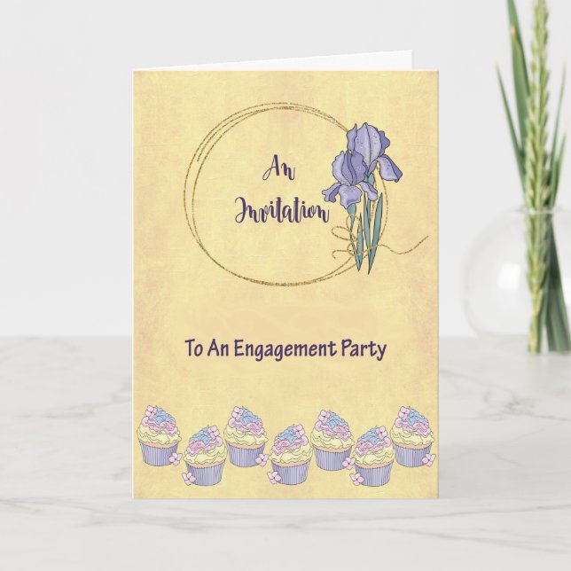 Invitation de la partie d'engagement avec Iris (Devant)