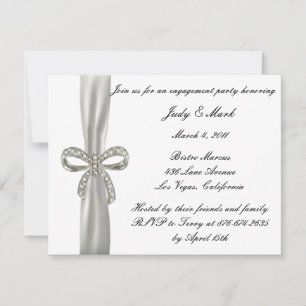 Invitation de la partie d'engagement de la Bow Dia