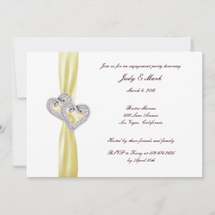Invitation de la partie d'engagement des Coeurs de