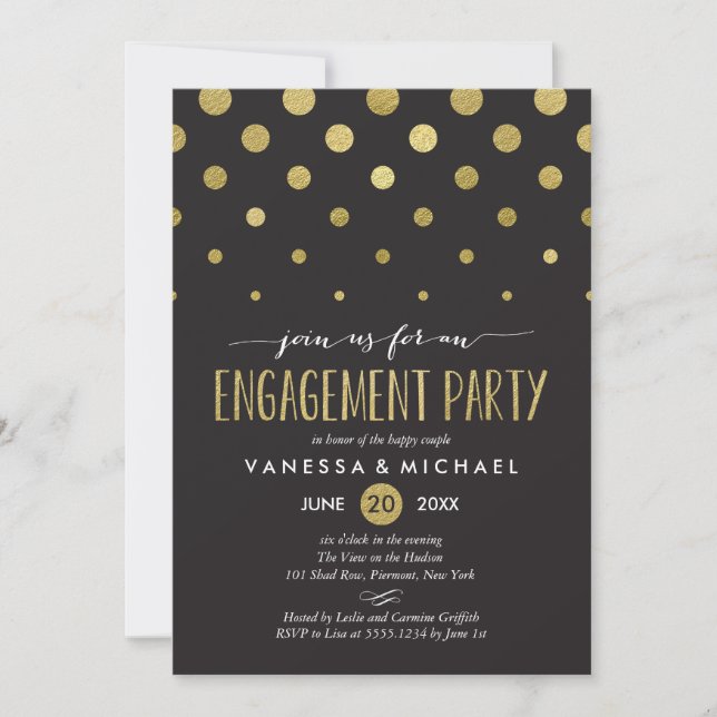 Invitation de la partie d'engagement des points d' (Devant)