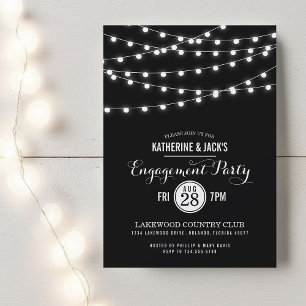 Invitation de la partie d'engagement Été