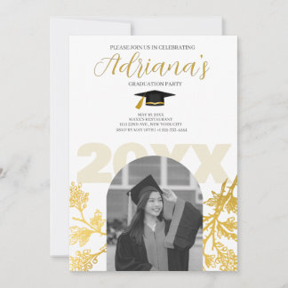 Invitation de la partie Gold Graduation