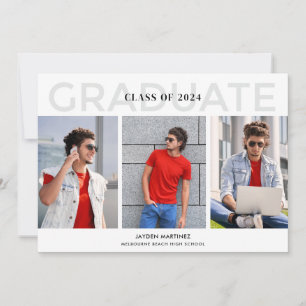 Invitation de la partie photographique du secondai