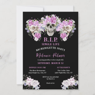 Invitation de la partie Rose R.I.P. Bachelorette