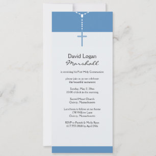 Invitation de la première sainte communion