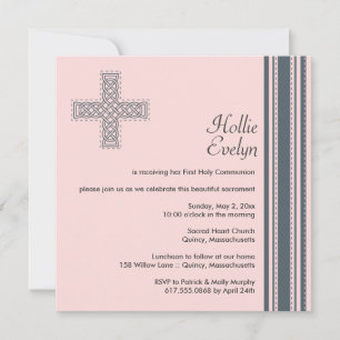 Invitation de la première sainte communion