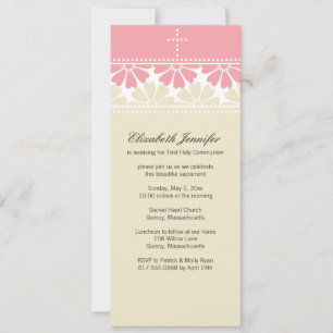 Invitation de la première sainte communion