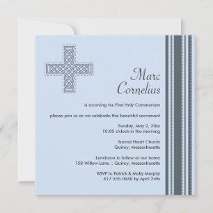 Invitation de la première sainte communion