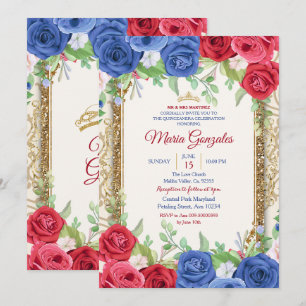 Invitation de la Princess Navy et de la Quinceaner
