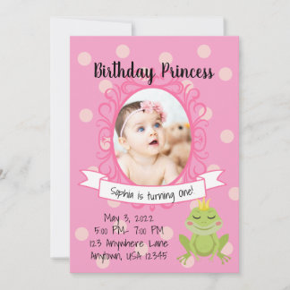 Invitation de la Princesse Rose 