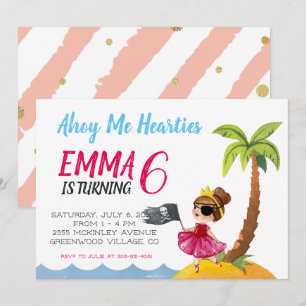 Invitation de la Reine Pirate