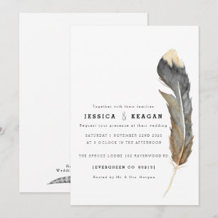 Invitation de la répétition de la plume d'aquarell