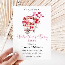 Invitation de la Saint Valentin